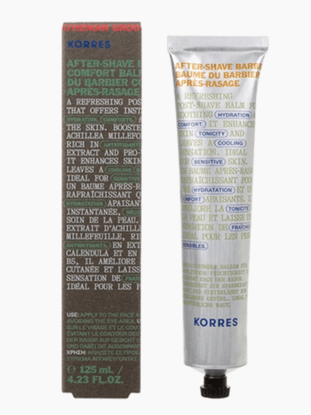 KORRES Achillea Aftershave Balm Full Size NEW IN BOX SEALED